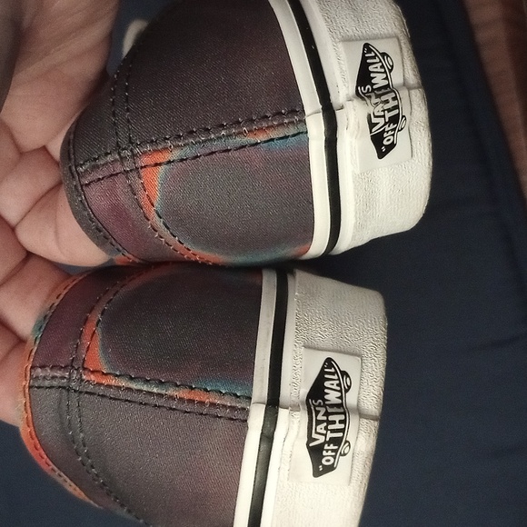 Like New! Vans Infrared Tie Dye Size 8.5 Mens 10 Women Red Blue Orange Pink - Picture 5 of 5